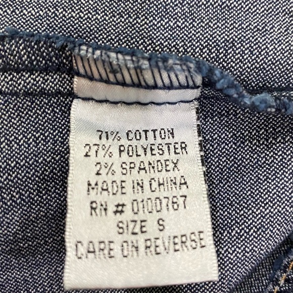 EUC fun Annabell Jean jacket with bling. - Picture 6 of 8